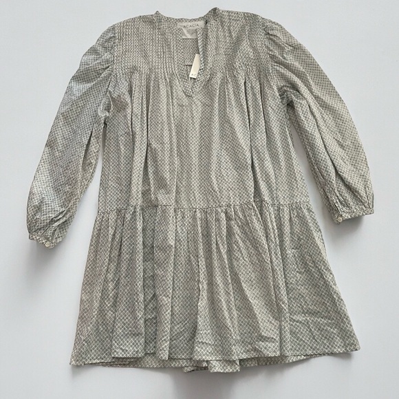 Acacia Frida Cotton Dress In Daisy Print floral M/L - Picture 1 of 8